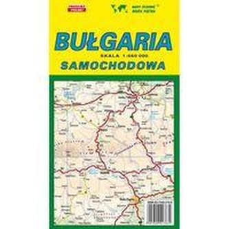 Bułgaria - mapa samochodowa 1: 660 000