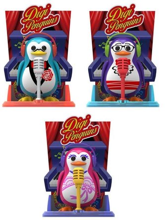 Śpiewający Pingwin DigiPenguins ze sceną - SWAY