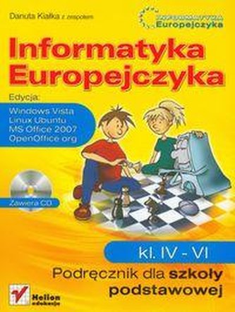 Informatyka Europejczyka. Podręcznik do klas 4-6 szkoły podstawowej