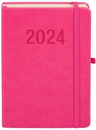 Kalendarz 2024 Memo A5 DNS różowy