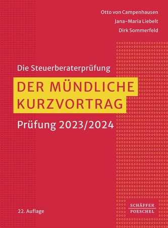 Der mündliche Kurzvortrag