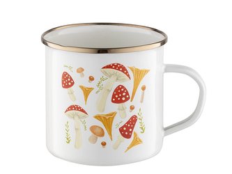 HRNEK SMALTOVANÝ GRZYBKI 9CM 500ML