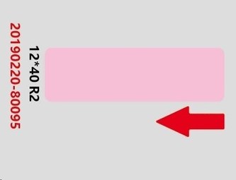 Niimbot štítky RP 12x40mm 160ks Pink pro D11 a D110