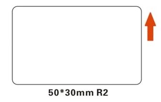 Niimbot štítky R 50x30mm 230ks White pro B21