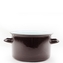 Hrnec smalt 2,1 l/16 cm Belis Standard hnědý