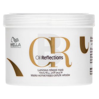 Vlasová kosmetika  v naší nabídce nese jména těch nejslavnějších kadeřnických značek. Masky na vlasy značky Wella Professionals z kolekce Oil Reflections byly vytvořeny pro všechny typy vlasů speciálně pro ženy. Tento kadeřnický zázrak má objem 500 ml.