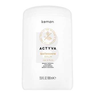 Kemon Actyva Bellessere Balm vyživující balzám na vlasy i tělo 1000 ml