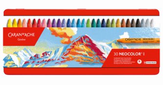 Pastely "Neocolor I", 30 barev, CARAN D'ACHE 7000.330