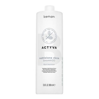 Kemon Actyva Nutrizione Rich Shampoo vyživující šampon pro velmi suché vlasy 1000 ml