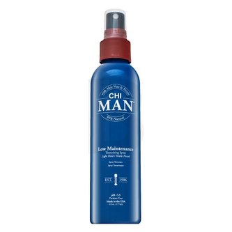 CHI Man Low Maintenance Texturizing Spray stylingový sprej pro definici a tvar 177 ml