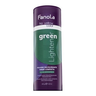 Fanola No Yellow Color Compact Green Bleaching Powder pudr pro zesvětlení vlasů 450 g