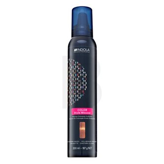 Indola Color Style Mousse semi-permanentní barvící pěna na vlasy Light Brown Hazel 200 ml
