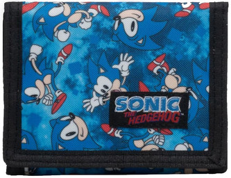 Peněženka Sonic: Ježek Sonic (12 x 10 x 2 cm)