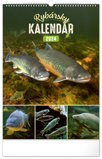 Rybársky kalendár 2024 - nástenný kalendár