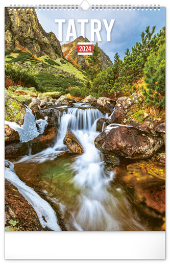 Tatry 2024 - nástenný kalendár