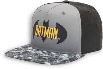 Dětská čepice - kšiltovka snapback DC Comics|Batman: Logo (obvod)