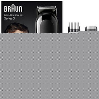 Braun Zastřihovač vlasů a vousů MGK 3410 Black man