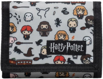 Peněženka rozkládací Harry Potter: Chibi postavičky (12 x 10 x 2 cm)