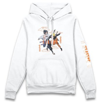 Pánská mikina Naruto: Naruto VS Sasuke (L) černá bavlna