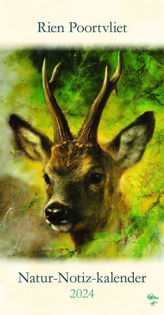 Rien Poortvliet Natur-Notiz-Kalender 2024