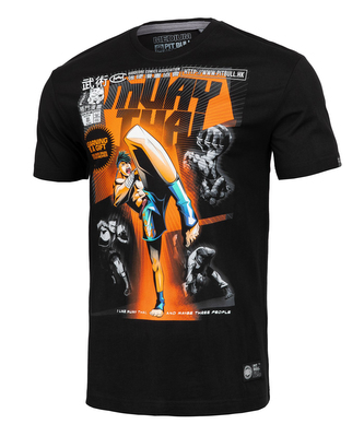 Tričko PitBull West Coast Muay Thai COMICS M