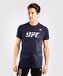 Pánské tričko UFC Venum Authentic Fight Week námořní modrá S
