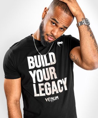 Tričko Venum Build Your Legacy černá XXL