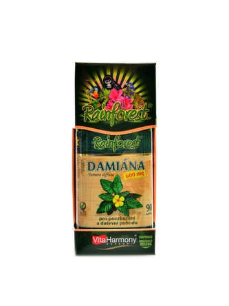 VitaHarmony - Damiána 600mg 90 kapslí