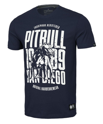 Pánské tričko Pitbull West Coast San Diego Dog tmavě modrá XL