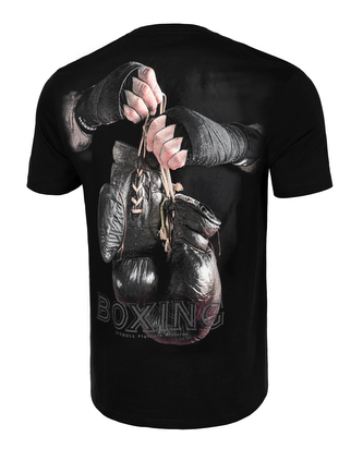 Pánské tričko Pitbull West Coast Boxing FD černá M