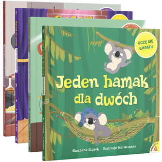 Jeden hamak dla dwóch / Głowa do góry! / Razem na scenę! / Jaki trudny wybór! - Seria Uczę się… (pak Jeden hamak dla dwóch / Głowa do góry! / Razem na scenę! / Jaki trudny wybór! - Seria Uczę się… (pak