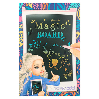 Magická tabulka Top Model, Mazací tabulka + pero - Candy