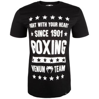 Tričko Venum Boxing Origins černá - XXL