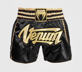 Thajské šortky Venum ABSOLUTE 2.0 černo-zlatá M