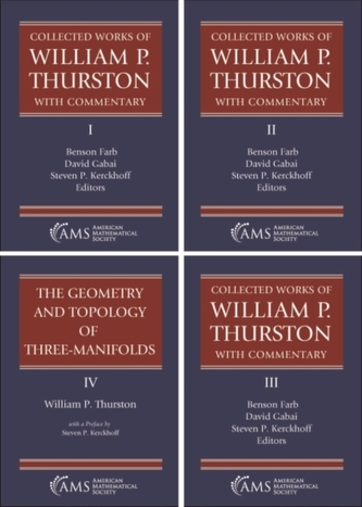 Collected Works of William P. Thurston with Commentary (The Set)