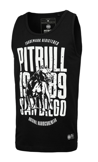 Pánské tílko Pitbull West Coast San Diego Dog černá S