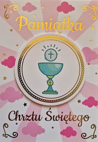 Přání Křest dívka