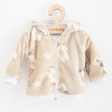 Kojenecká Wellsoft zimní mikinka s kapucí New Baby Polar Bear - velikost 86 (12-18m)
