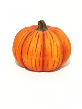 Keramická dýně oranžová 5x6,5 cm