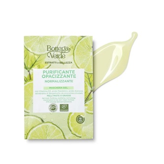Bottega Verde EXTRAKTY PRO KRÁSU Vitamín B3, kyselina Mandlová a Azelaová a Bergamot - Gelová maska, 8ml
