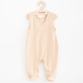 Kojenecké bavlněné dupačky New Baby Practical béžová - velikost 74 (6-9m)