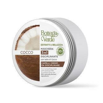 Bottega Verde Disciplinující maska ​​na vlasy kokosová 3v1, 200ml