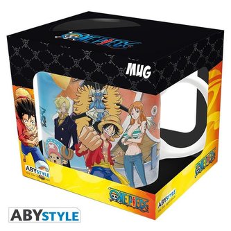 One Piece Keramický hrnek 320 ml - Luffy´s Crew