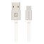 Swissten Datový Kabel Textile Usb / Usb-C 0,2 M Stříbrný