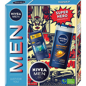 Nivea Dárková sada tělové péče Super Hero man