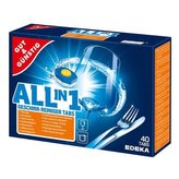 G&G All in 1 Geschirr-Reiniger - tablety do myčky 40 ks
