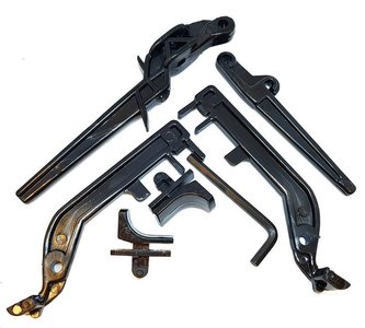 Náhradní páky ovládání jednokotoučového stroje AC-171 a Multi 17