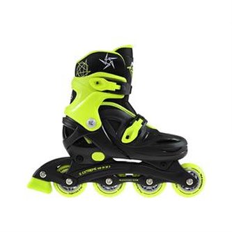 NJ0321 ZELENÉ VEL.L(36-40) DĚTSKÉ KOLEČKOVÉ BRUSLE NILS EXTREME