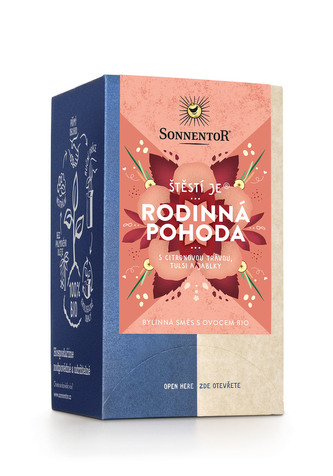 Sonnentor Štěstí je® rodinná pohoda bio 27 g porc. dvoukomorový