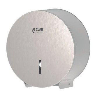 Clar systems Nerezový zásobník na toaletní papír Jumbo 250 mm mat
